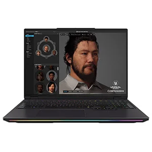 Portátil 16″ BlackRock DEIMOS – AMD Ryzen 9 9955HX3D – GeForce RTX serie 50 – Personalizado